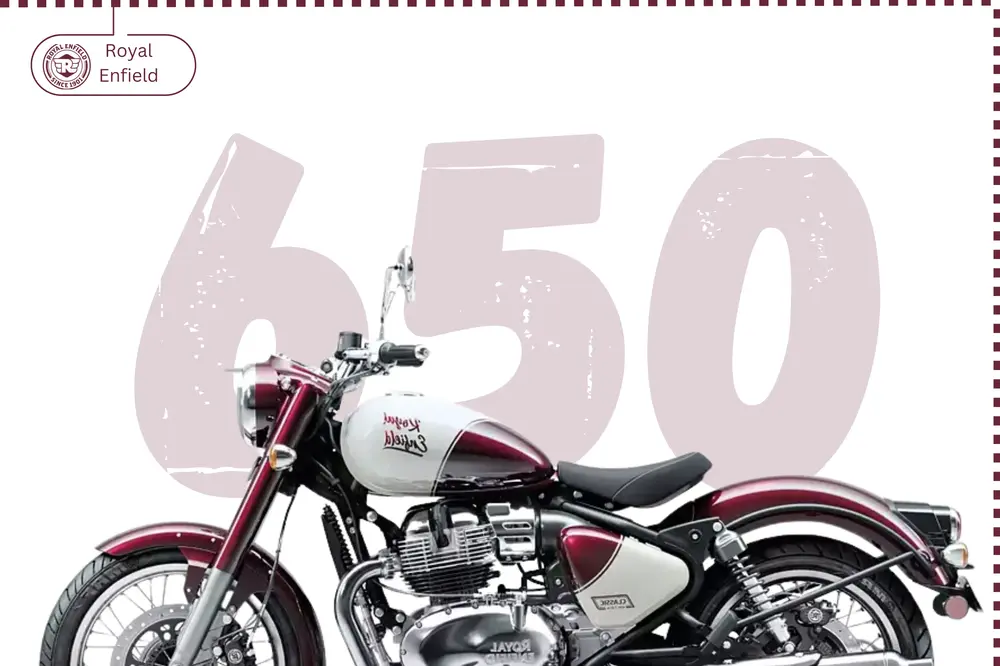 Royal Enfield Classic 650 Fuel Tank Capacity 14.8 Litre, 2025 Best New Bike,