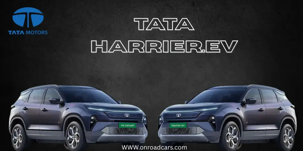 Tata Harrier EV Awd Spy Shots