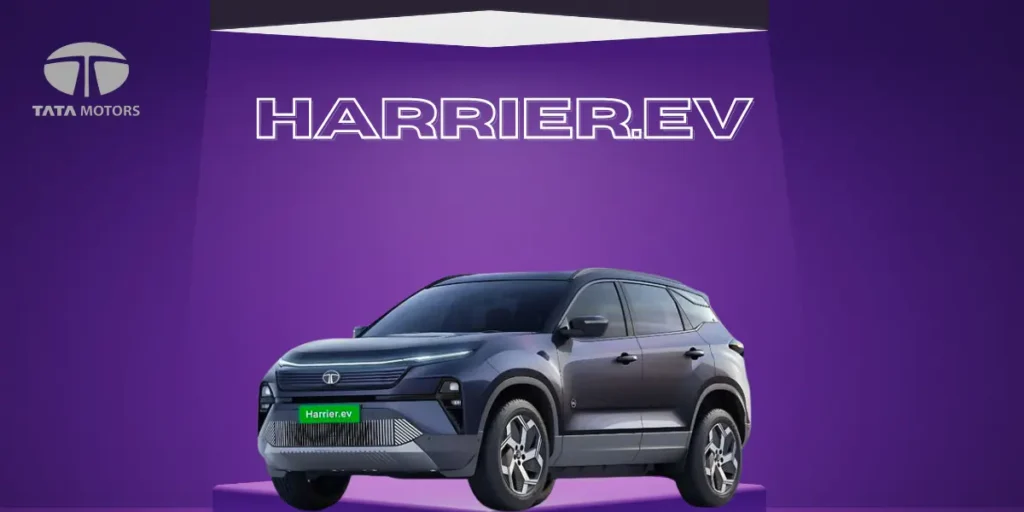 Tata Harrier EV Awd Spy Shots